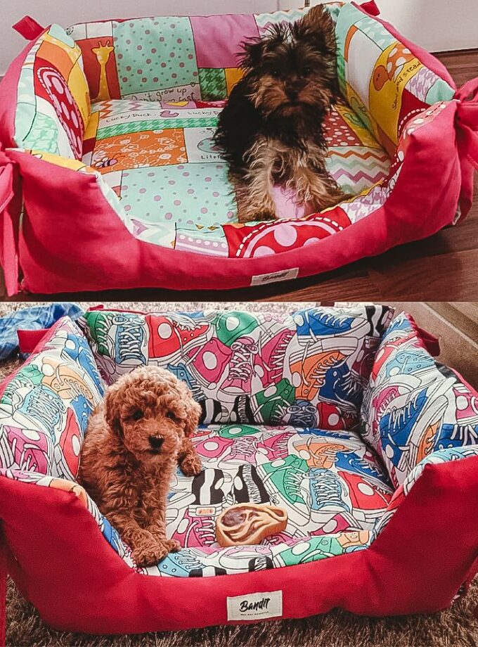 Cama para mascotas rectangular "Vareliana"