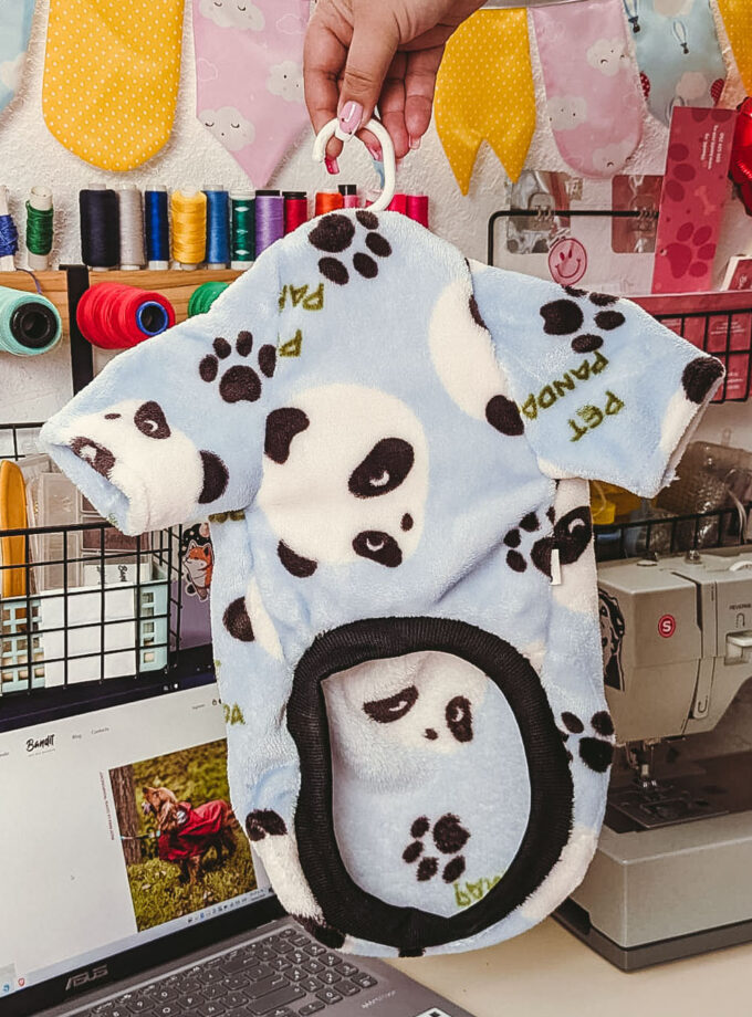 Bucito peluche con capucha para mascotas