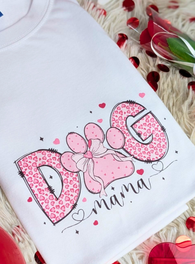 Remera Dog Mama & Cat Mama
