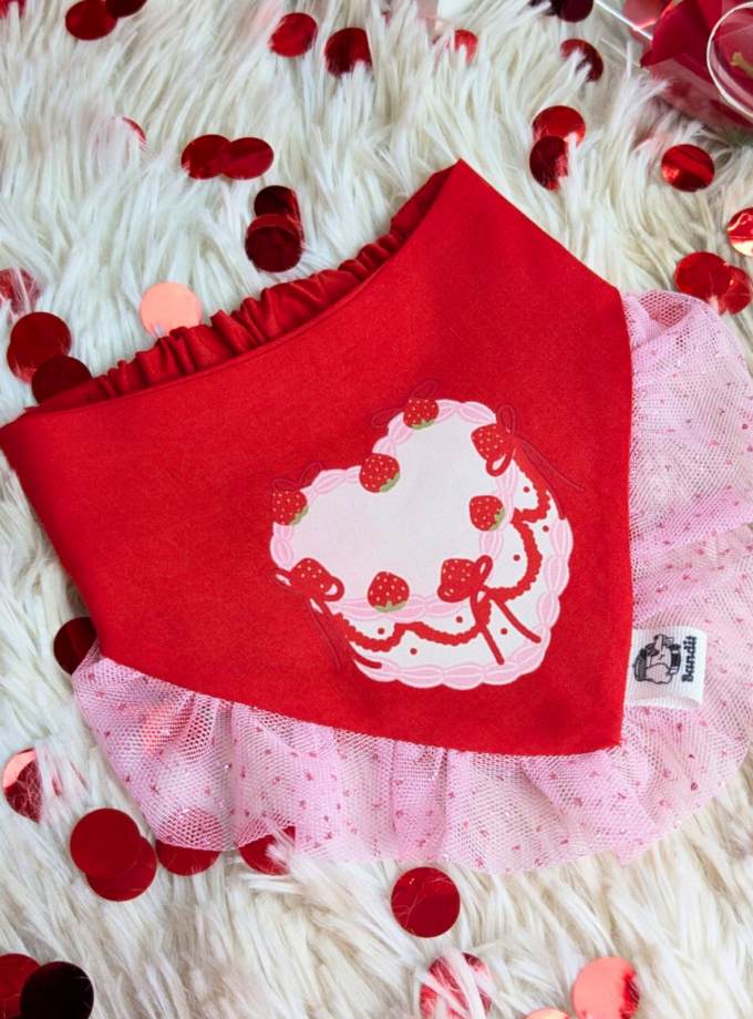 Bandana para mascotas "Vintage Cakes"