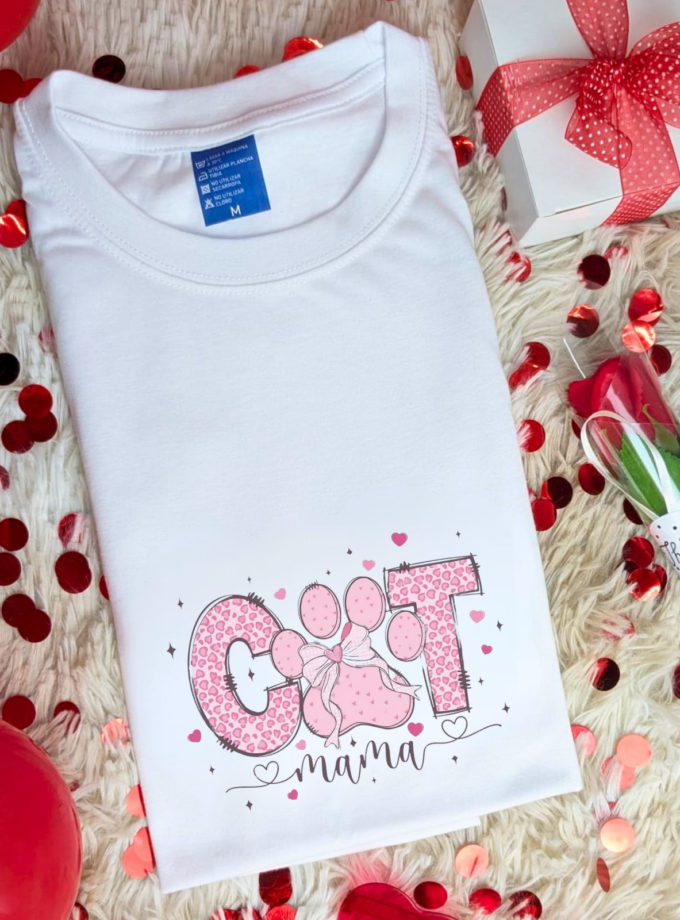 Remera Dog Mama & Cat Mama