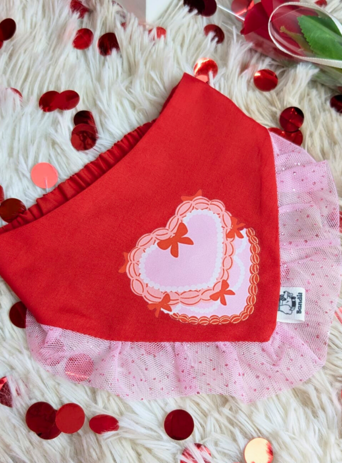 Bandana para mascotas "Vintage Cakes"